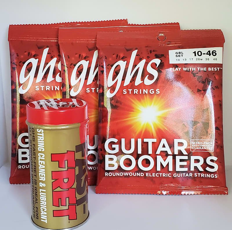10-46　Fast　GHS　(3)　Fret　Parts　–　Boomers　Guitar　Store　Sets　The