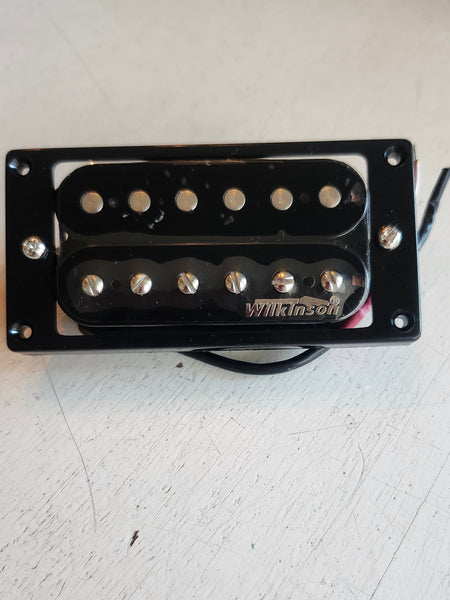 Wilkinson Humbucker "Hot" Black Bridge