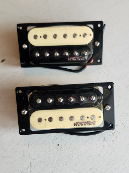 Wilkinson Humbucker "Hot" Zebra Set