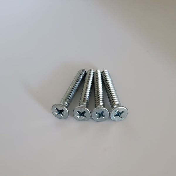 WCMP Neck screws w/ mounting ferrules - Chrome