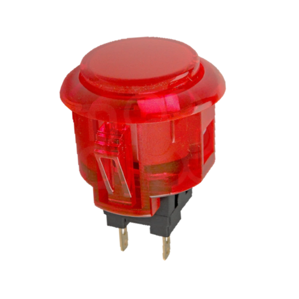 Tesi DITO 24MM Transparent Arcade Push Button Kill Switch (Select Color)