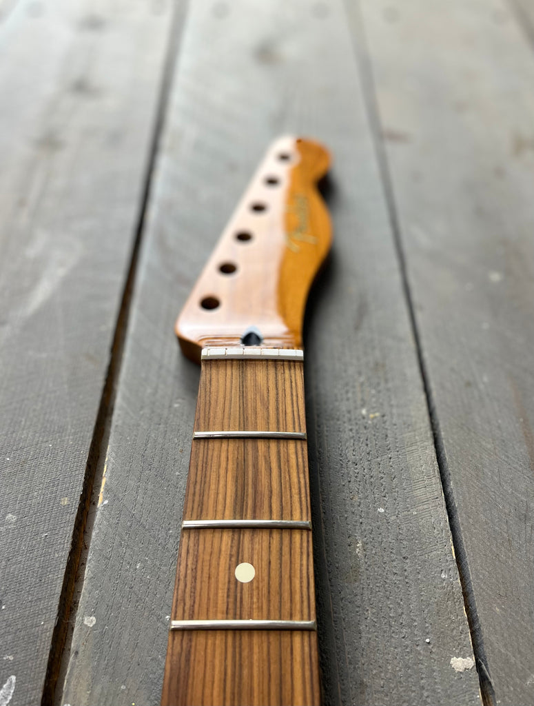 Roasted Maple Tele Neck, 22 Jumbo Frets, 12,