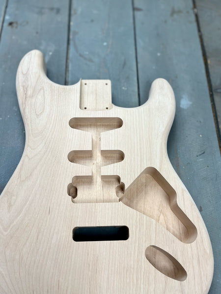 TWK Strat 2pc Alder Unfinished Body