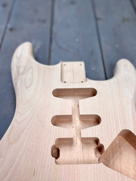 TWK Strat 2pc Alder Unfinished Body