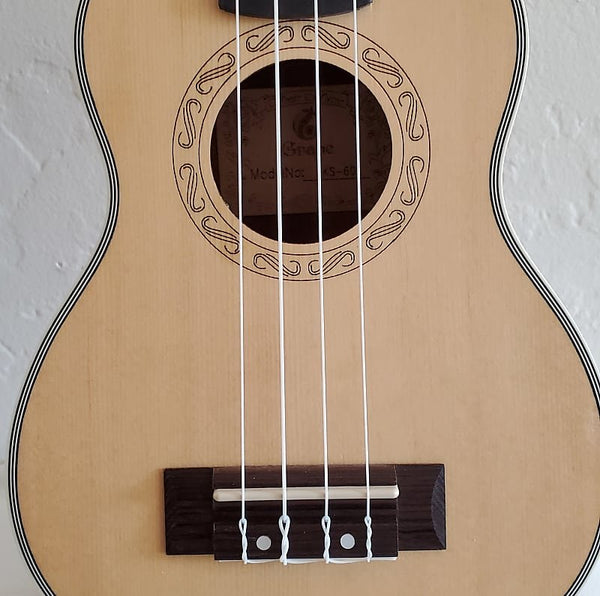 Grape Ukulele 26" Tenor Spruce / Zebrawood