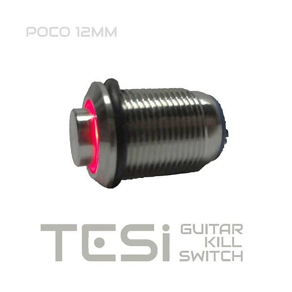 Tastiera 88 Tasti Pesati Interruttore Kill Switch Per Chitarra Tesi IDO XL 16 Mm - Pulsante In Acciaio Inox, Momantaneo, Per Effetti Stile Buckethead Pulsante Metallo Per Modifiche Chitarra - Foto 5