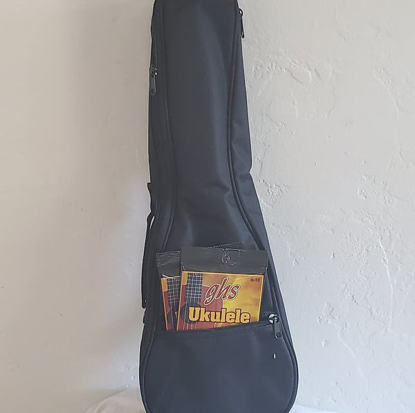 Grape Ukulele 21" Soprano w/ bag, & strings(2 sets) Spruce