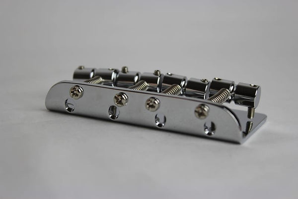 TGPS 4 String Bass Bridge - Chrome