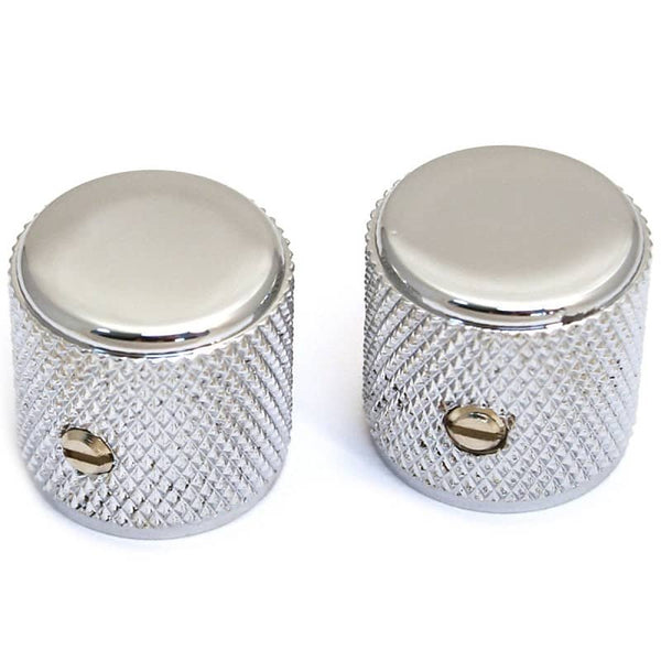 Fender Vintage 60's Telecaster Knurled Knobs Chrome (2pcs)