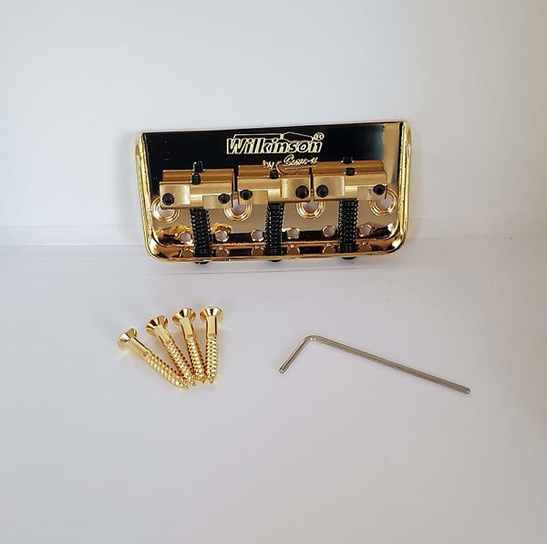 Wilkinson WTBS Classic Tele Short Bridge - Gold