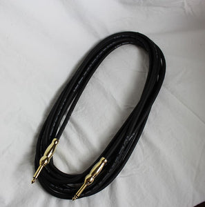 TGPS Guitar Cable 20' with Gold 1/4" Connectors