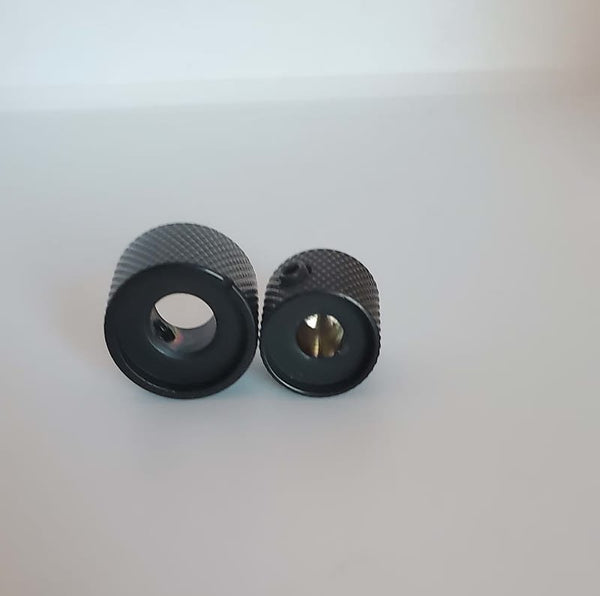 TGPS Dual / Concentric 1/4" Black knob