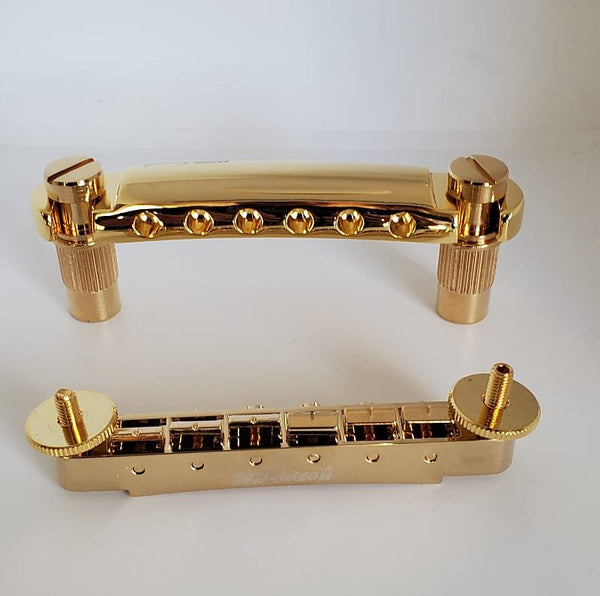 Wilkinson Combo Tune-O-Matic Style Bridge - Gold