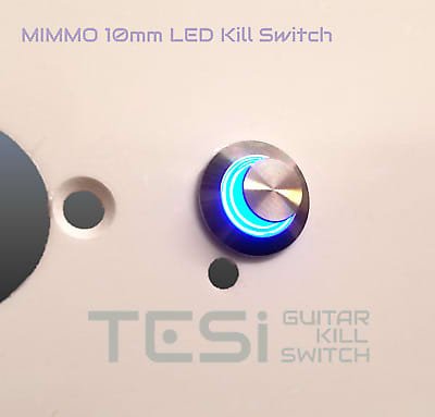 Tesi  MIMMO 10mm Kill Switch Stainless steel / Blue