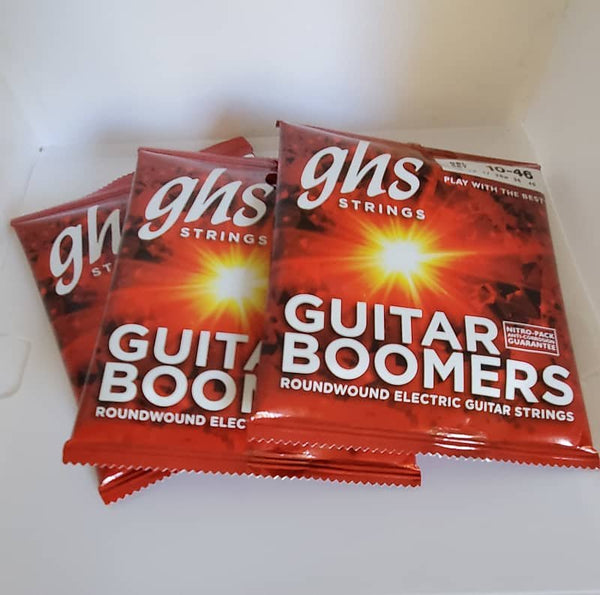 GHS Boomers 10-46 Sets (3) & Fast Fret